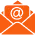 Ikona e-mail do kontaktu z obsługą Vox