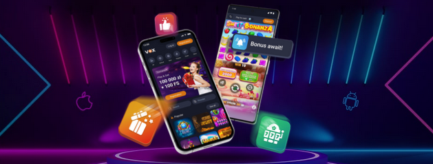 Instalacja Vox Casino aplikacja na telefon Android i iOS